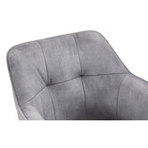 Cora Home Living Gifford Velvet Office Chair