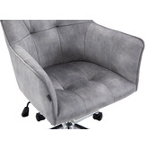 Cora Home Living Gifford Velvet Office Chair