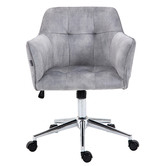 Cora Home Living Gifford Velvet Office Chair