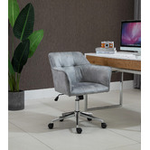 Cora Home Living Gifford Velvet Office Chair