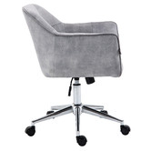 Cora Home Living Gifford Velvet Office Chair
