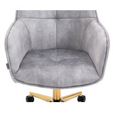 Cora Home Living Cresset Velvet Office Chair