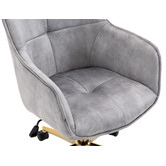 Cora Home Living Cresset Velvet Office Chair