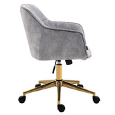 Cora Home Living Cresset Velvet Office Chair
