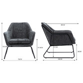 Cora Home Living Renat Accent Chair