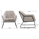 Cora Home Living Renat Accent Chair