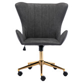 Cora Home Living Aina Velvet Office Chair