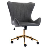 Cora Home Living Aina Velvet Office Chair