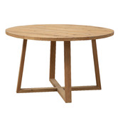 Cora Home Living Brewster Pine Wood Dining Table