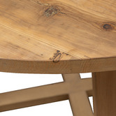 Cora Home Living Brewster Pine Wood Dining Table