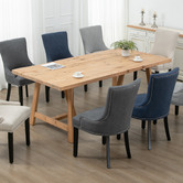 Cora Home Living Betheland Pine Wood Dining Table