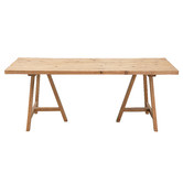 Cora Home Living Betheland Pine Wood Dining Table