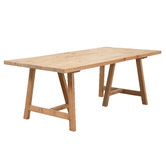Cora Home Living Betheland Pine Wood Dining Table