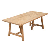 Cora Home Living Betheland Pine Wood Dining Table