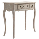 Cora Home Living Louis XV Dresser / Desk in Wash White