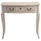 Cora Home Living Louis XV Dresser / Desk in Wash White