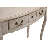 Cora Home Living Louis XV Dresser / Desk in Wash White