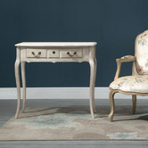 Cora Home Living Louis XV Dresser / Desk in Wash White