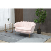 Cora Home Living Everett 2 Seater Velvet Sofa