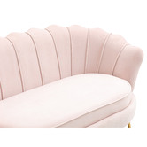 Cora Home Living Everett 2 Seater Velvet Sofa
