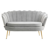 Oggetti Everett 2 Seater Velvet Sofa | Temple & Webster