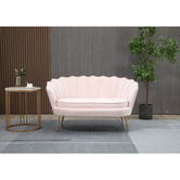 Cora Home Living Everett 2 Seater Velvet Sofa