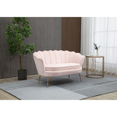 Cora Home Living Everett 2 Seater Velvet Sofa