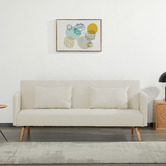 Cora Home Living Lawrence 3 Seater Sofa Bed