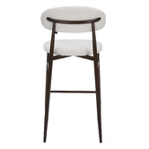 Cora Home Living 74cm Alexir Boucle Bar Stools