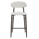 Cora Home Living 74cm Alexir Boucle Bar Stools