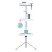 Waygrove Bathware 3 Tier HiRISE Free-Standing Shower Caddy