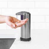Waygrove Bathware Touchless 225ml Stainless Steel Soap Dispenser