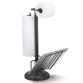 Waygrove Bathware Black Toilet Roll Holder
