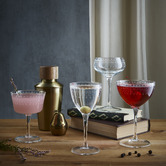 Bormioli Rocco Bartender Art Deco 250ml Cocktail Glasses