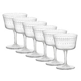 Bormioli Rocco Bartender Art Deco 220ml Martini Glasses