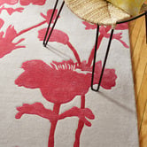 Florence Broadhurst Poppy Floral Hand-Tufted Wool-Blend Rug