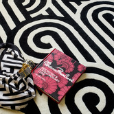 Florence Broadhurst Black Turnabouts Hand-Tufted Wool Rug