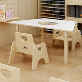 My Zen Home Jooyes Kids' Trapezoid Table