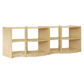 My Zen Home Jooyes Kids' Open Back Curved Shelving Units