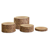 My Zen Home 4 Piece Jooyes Kids' Tree Stump Stool Set