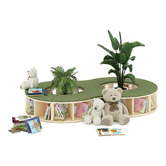My Zen Home Jooyes Kids' Figure-of-8 Bench &amp; Storage