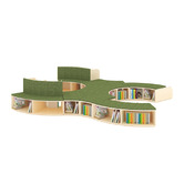 My Zen Home Jooyes Kids' 300cm Clara Modular Bench &amp; Storage