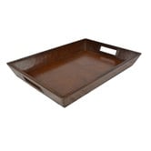 Kundra Tan Leather Tray