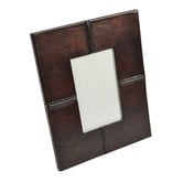 Kundra Dark Leather Photo Frame