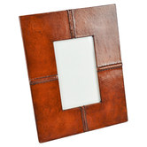 Kundra Tan Leather Photo Frame