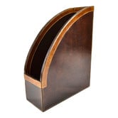 Kundra Genuine Leather Magazine Stand