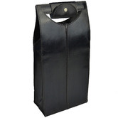 Kundra Leather Double Wine Holder