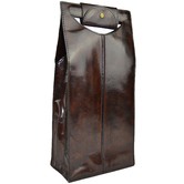 Kundra Leather Double Wine Holder
