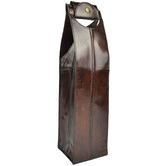 Kundra Leather Single Wine Holder