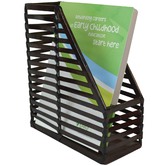Kundra Leather Desk File Organiser